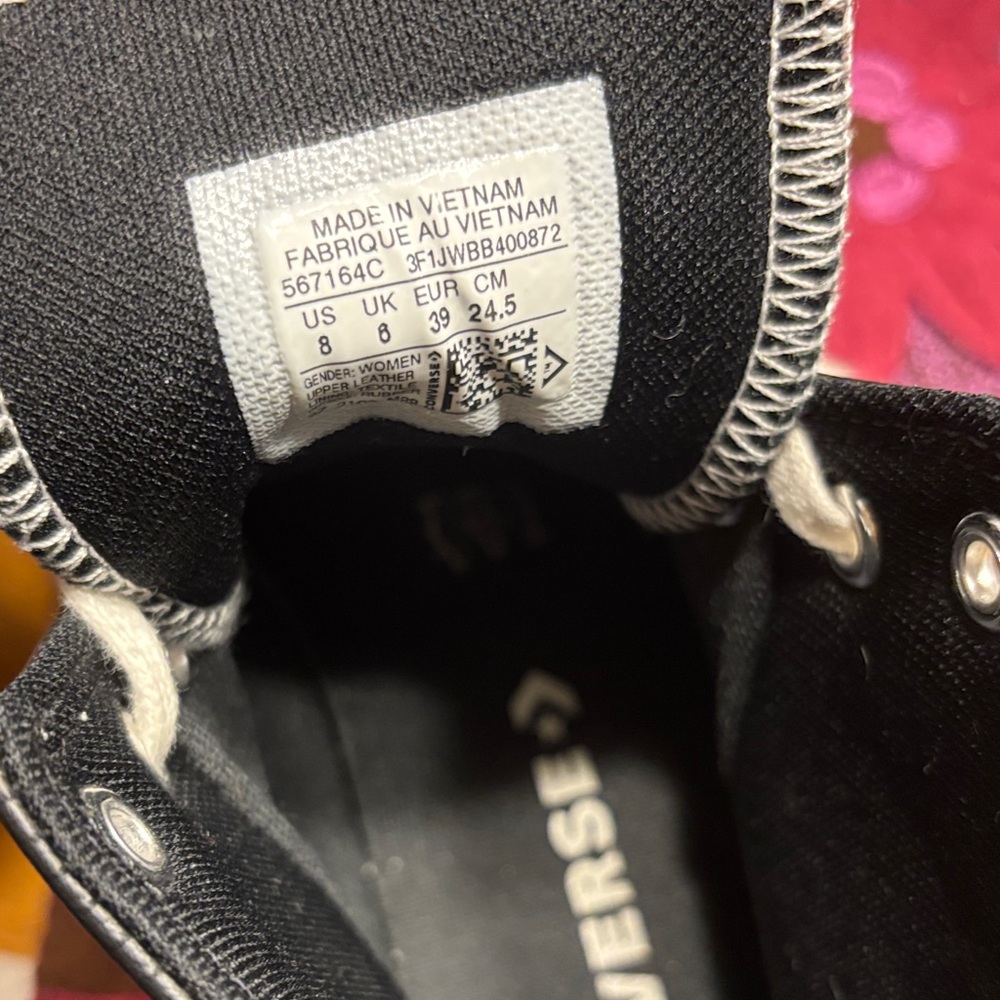 Converse Leather High-Top Sneakers - Picture 6 of 7